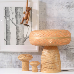 GOOD & MOJO Palawan lámpara de mesa en 3 ud características