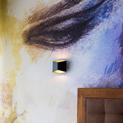 SLV Cariso aplique LED negro/latón 16,4cm precio