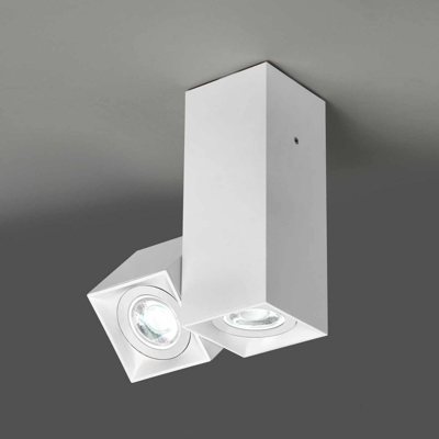 Milan Dau Spot plafón 2 luces blanco