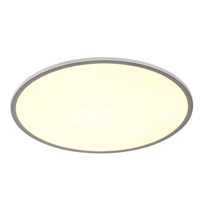 SLV panel 60 plafón LED, 4.000K gris plata