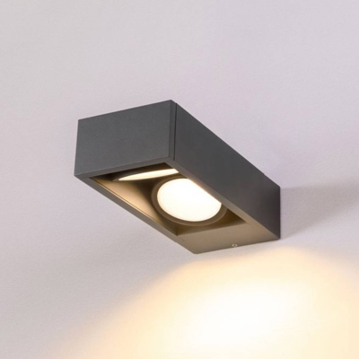 SLV Eskina Frame aplique LED de exterior 2 luz CCT