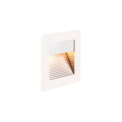 SLV Frame Curve lámpara empotrada LED blanco