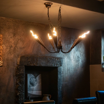 SEGULA LED Art vela efecto viento E14 4W 1.900K