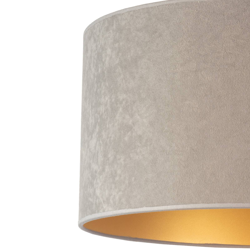 Lámpara de pie Golden Roller gris/oro características