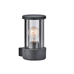 Aplique de exterior Aspen, forma de farol moderna en oferta