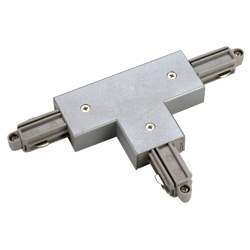 SLV conector T riel monofásico HV derecha, plata precio