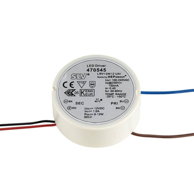 SLV fuente de alimentación LED 12V DC/12 W