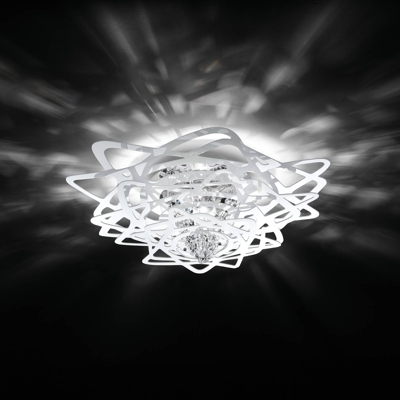 Slamp Aurora plafón mini, blanco