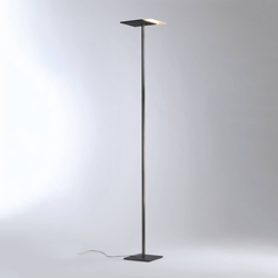 Bopp Flat lámpara pie LED dimmer táctil antracita en oferta