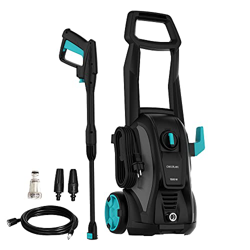 Cecotec Hidrolimpiadora Hydroboost 2000. 2000 W, Caudal máximo de 468 l/h, Bomba de Aluminio, Presión máxima de 150 Bares, Radio de acción de 11 Metro en oferta