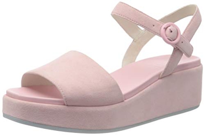 Camper Misia, Sandalia Mujer, Pink, 37 EU