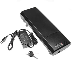 vhbw Batería portaequipajes 8,8Ah 36V Li-Ion con riel, Incl. Cargador Compatible con diversas E-Bikes, Bicicletas eléctricas, pedelecs en oferta