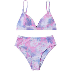 Zylione Bikini para mujer con acolchado, morado, S precio