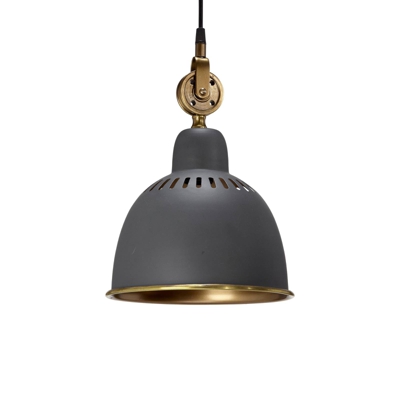 PR Home Cleveland colgante 23 cm gris/latón