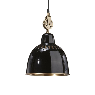 PR Home Cleveland colgante 23 cm negro/latón
