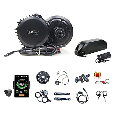 Bafang BBSHD BBS03 48V/52V 1000W Kit de conversión de Bicicleta eléctrica de Medio Motor con batería E-Bike Batería de Litio 52V17.5AH/21AH
