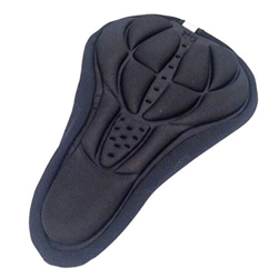 Lixada Funda de Cojín de Gel 3D / Cojín de Sillín de Bicicleta, Silicona Gruesa Súper Cómoda Súper Suave características