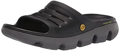 Cole Haan 4ZG All Day SLD SNDL:Black/DK Gull Gray, Pantuflas Hombre, Black, 44 2/3 EU