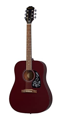 Epiphone Starling Wine Red Guitarra Acústica Guitarra Acústica