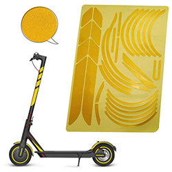 Gleamydot Pegatinas Patinete Electrico, Pegatinas Reflectantes Patinete Vinilo para Patinete Xiaomi Scooter Mi Mijia M365 PRO 2/1S Essential Accesorio características