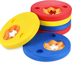 FGen Manguitos de natación para niños, Natación Brazaletes, Anillo de natación para Brazos para niños, Hechos de Espuma con Certificación Seguridad，Ec precio