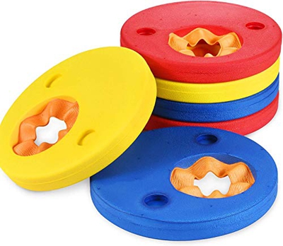 FGen Manguitos de natación para niños, Natación Brazaletes, Anillo de natación para Brazos para niños, Hechos de Espuma con Certificación Seguridad，Ec