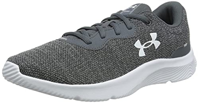 Under Armour UA Mojo 2, Zapatillas, Hombre, Gris (Pitch Gray / White / White), 42.5 EU