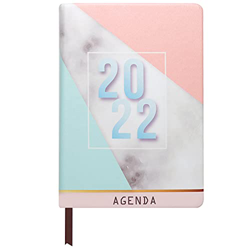 Agenda 2022, TOUVE Agenda escolar 2022 / Agenda 2022 Día página - Papel de 80gr Agenda 12 meses desde Enero a Diciembre de 2022 │ Agenda A5 en oferta