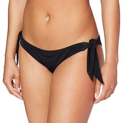 Iris & Lilly SH191278 Parte Inferior de Bikini, Negro, 40