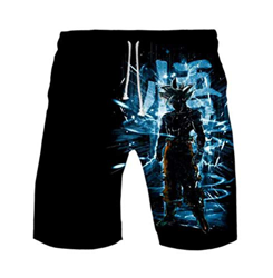 WANHONGYUE Anime Dragon Ball Z Goku Trajes de Baño Shorts de Playa Hombre 3D Imprimir Pantalones Corto Beach Board Shorts Swim Trunks 1115/13 XXXL en oferta