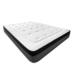 Somnia Descanso - Colchón Viscoelástico Louvre Viscogel | Alto Confort | Antiácaros, Antibacterias e Hipoalergénico | 90x190 precio