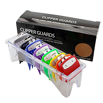 ESTone 8 unids/set cabeza de aceite eléctrica Clippers calibrador límite peine pelo Clipper dientes guías peines herramienta de corte