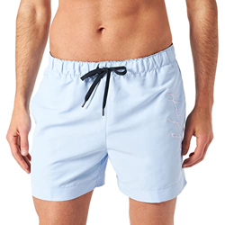 Tommy Hilfiger Medium Drawstring Bañador para Hombre, Sweet Blue, M precio