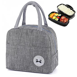 TOPPLAYER Bolsa Isotérmica Pequeña, 6L Bolsa Nevera Playa Portatil, Bolsa Térmica Comida, Térmica Plegable Bolso, Bolsa de Almuerzo Térmica en oferta