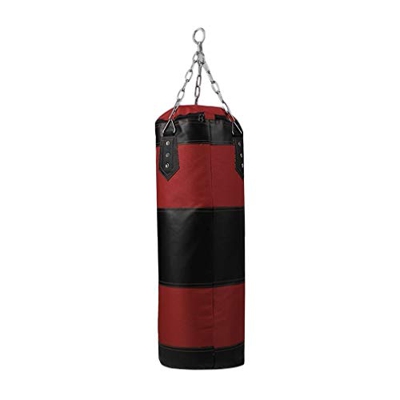 Saco De Boxeo 70 cm bolsa de arena entrenamiento vacío fitness boxeo bolsa gancho colgando patear bolsa de lucha arena punzón punzonado bolsa de arena