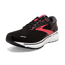 Brooks Ghost 14, Zapatillas para Correr Mujer, Black Coral White, 37.5 EU en oferta