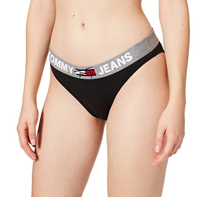 Tommy Hilfiger Bikini Estilo Ropa Interior, Black, XS para Mujer