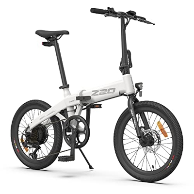 Bicicleta Eléctrica Plegablepara HIMO Z20MAX per Adultos Unisex 20'' Certificación CE Bici Eléctrica con Batería de Extraíble 36V10Ah,250W Motor,25 km