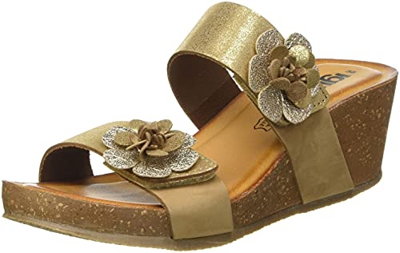 IGI&CO Dua 71872, Sandalias con cua Mujer, Gris, 40 EU