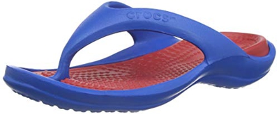 Crocs Athens, Chanclas Unisex Adulto, Azul (Bright Cobalt/Pepper 4KN), 35/37 EU