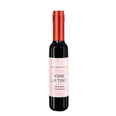 Wine Liquid Lipstick,Natural Liquid Lipstick Long Lasting Make Up Gloss Matte Lip Tint Wine Bottle Cover,Waterproof,Valentine's Day Gift Kit Ideas for