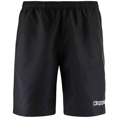 Kappa VIGOVA, Pantalón Corto, Unisex niños, Negro, 10 años