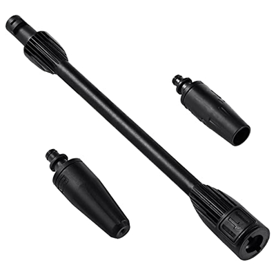 Lanza de Repuesto de Limpiadora a Presión Doble Función Extensión de Pulverización Compatible con Karcher K2-K7 Series con 2 Chorros de Desintegrador 