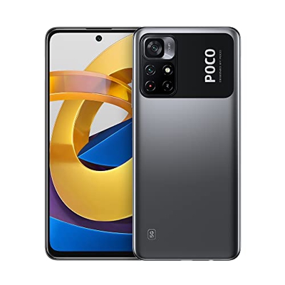 Xiaomi Poco M4 Pro 5G - Teléfono Inteligente Dual Sim 6GB+128GB, Pantalla de Puntos FHD+ de 6.6",MediaTek Dimensión 810,Cámara Principal de 50MP (6GB+