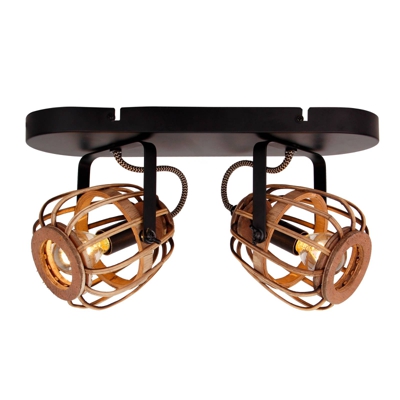 Lindby Bominio foco de techo, 2 luces