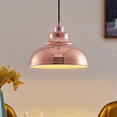 Lindby Emna lámpara colgante, 1 luz, cobre