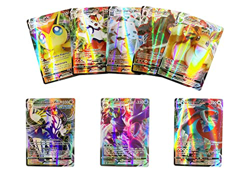 Cartas Pok V-VMAX, 100 Cartas V-VMAX de Alta Potencia, Version Español, Juego de Cartas Coleccionable y Brillante características