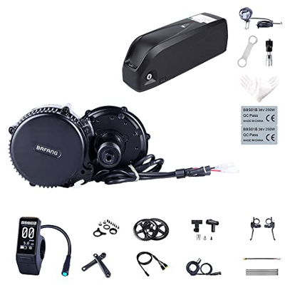 BAFANG Ebike BBS02B 48V 750W Kit de Conversión de Bicicleta de montaña con Motor Central Bicicleta