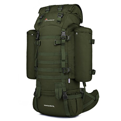 Mardingtop 65+10L Mochila Táctica Militar Mochila de Asalto para Senderismo Acampada Senderismo Outdoor, Gran Capacidad, Unisex en oferta