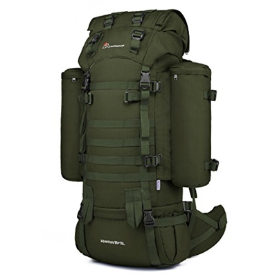 Mardingtop 65+10L Mochila Táctica Militar Mochila de Asalto para Senderismo Acampada Senderismo Outdoor, Gran Capacidad, Unisex